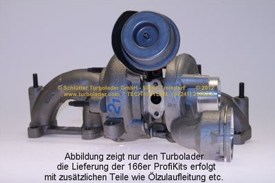 LADER AUFLADUNG SCHLÜTTER TURBOLADER 16600350 2