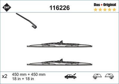 Wiper Blade 116226