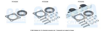 Монтажен комплект, изпускателна тръба BM Catalysts FK70334