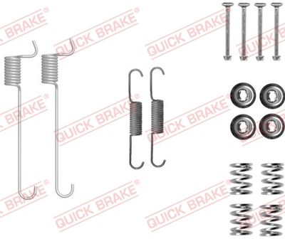 Tillbehörssats, bromsbackar, parkeringsbroms QUICK BRAKE 105-0848