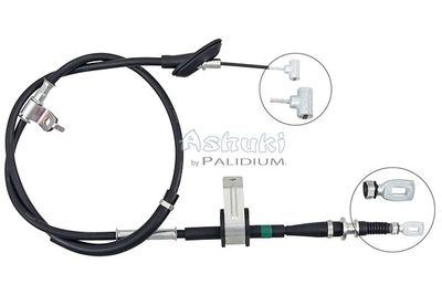 Тросик, cтояночный тормоз ASHUKI by Palidium ASH3-1137 для SUZUKI IGNIS