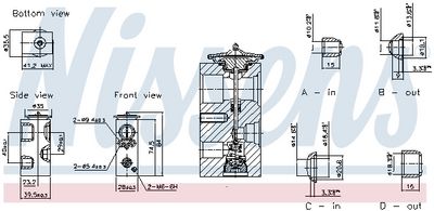 SUPAPA EXPANSIUNE CLIMA NISSENS 999463 5