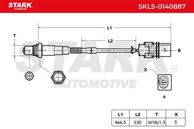 ламбда-сонда STARK SKLS-0140887