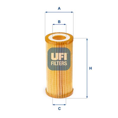 Масляный фильтр UFI 25.153.00 для VW TERAMONT