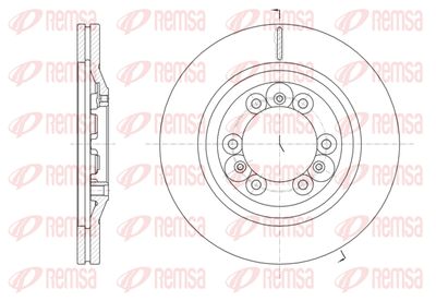 KAWE 61830 10 Тормозные диски для GREAT WALL HOVER