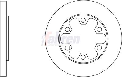 Fahren Brake Disc FBD6827