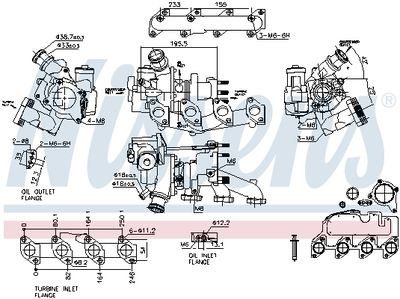 COMPRESOR SISTEM DE SUPRAALIMENTARE NISSENS 93500 6