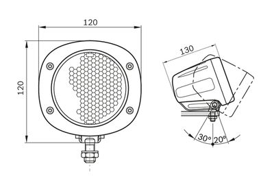 LUMINA DE LUCRU BOSCH 0986310677 4