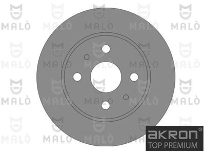 Тормозной диск AKRON-MALÒ 1110645 для DAIHATSU COPEN