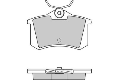 Комплект тормозных колодок, дисковый тормоз E.T.F. 12-0701 для LANCIA GAMMA