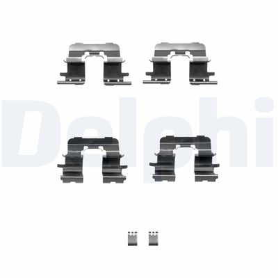 SET ACCESORII PLACUTE FRANA DELPHI LX0350