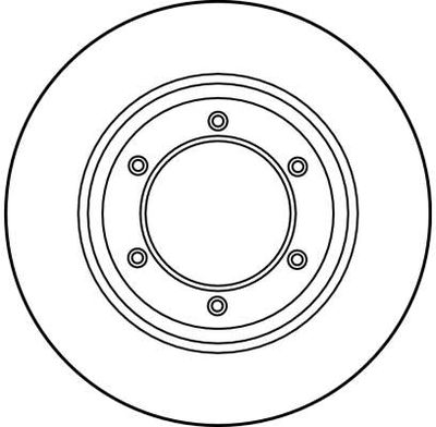 BREMSSCHEIBE TRW DF3047 1
