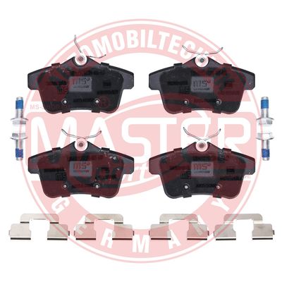 Zestaw klocków hamulcowych, hamulce tarczowe MASTER-SPORT GERMANY 13046027612N-SET-MS