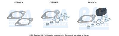 Монтажен комплект, изпускателна тръба BM Catalysts FK50347