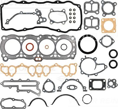 Комплект прокладок, двигатель VICTOR REINZ 01-52190-04 для NISSAN BLUEBIRD