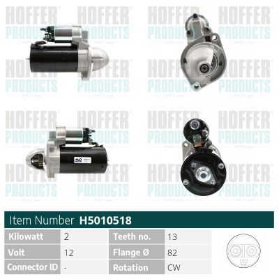 стартер HOFFER H5010518