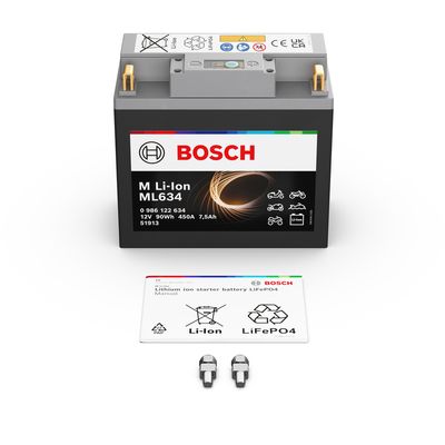 STARTERBATTERIE BOSCH 0986122634 4