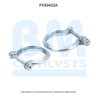 Zestaw montażowy, rura wydechowa BM CATALYSTS FK50422