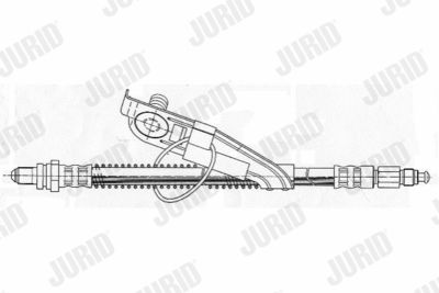 Тормозной шланг JURID 172459J для FORD PUMA