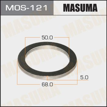 Уплотнительное кольцо, труба выхлопного газа MASUMA MOS-121 для TOYOTA DYNA