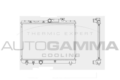 AUTOGAMMA 103626 Крышка радиатора  для TOYOTA COROLLA Liftback (_E11_) 1.4 (EE111_)
