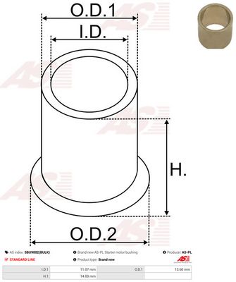BUCSA ARBORE DEMAROR AS-PL SBU9002BULK 1