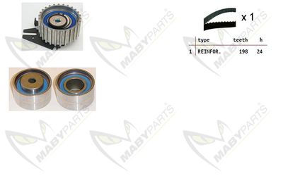Комплект ремня ГРМ MABYPARTS OBK010201 для LANCIA THESIS