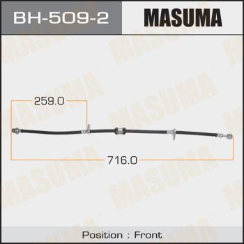 Тормозной шланг MASUMA BH-509-2 для HONDA ODYSSEY