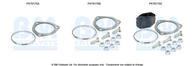 Монтажен комплект, изпускателна тръба BM Catalysts FK70175