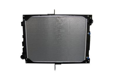 Motorradiator ((en) with frame, met een oliekoeler) past: MERCEDES MK, SK OM401.972-OM446.946 07.87-09.96