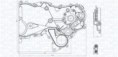 Olejové čerpadlo MAGNETI MARELLI 351516000136