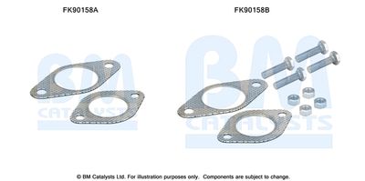 Монтажный комплект, катализатор BM CATALYSTS FK90158 для MAZDA MX-3