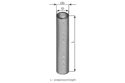 Mjuk rörledning, avgassystem DINEX 95210