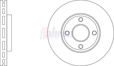 Fahren Brake Disc FBD6948