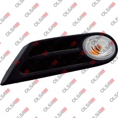 Controlelampje, zijkant Links (wit) past: MINI ONE / COOPER R56, R57, R58, R59 LCI 03.10-11.13