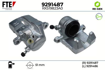 ETRIER FRANA FTE 9291487