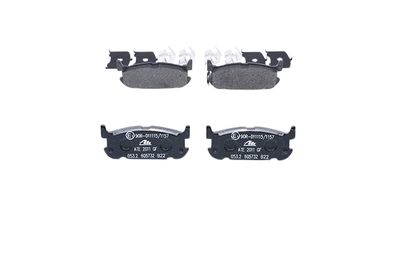 BREMSBELAGSATZ SCHEIBENBREMSE ATE 13046057322 14