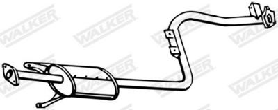 MITTELSCHALLDäMPFER WALKER 15689 1