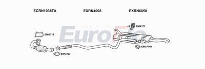 Układ wydechowy EUROFLO RNLAG19D1008D
