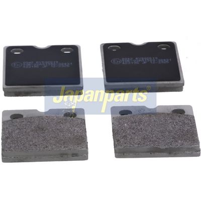 комплект спирачно феродо, дискови спирачки JAPANPARTS PP-0042AF
