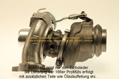 COMPRESOR SISTEM DE SUPRAALIMENTARE SCHLÜTTER TURBOLADER 16605132EOL 2