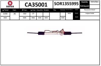 LENKGETRIEBE EAI CA35001