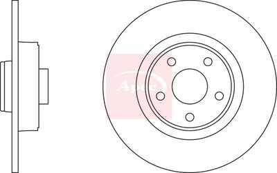 APEC Brake Disc DSK2326