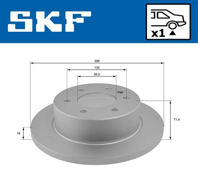 Brake Disc VKBD 90032 S1