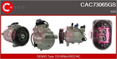 COMPRESOR CLIMATIZARE CASCO CAC73065GS
