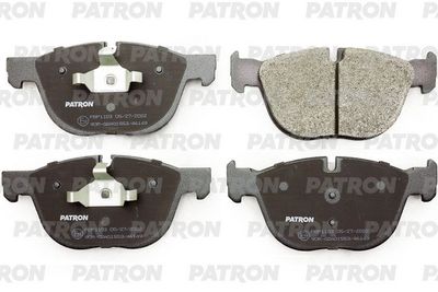 Комплект тормозных колодок, дисковый тормоз PATRON PBP1103 для BMW X6