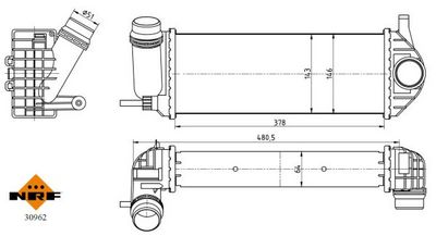 LADELUFTKüHLER NRF 30962 4
