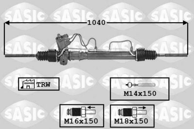 Рулевой механизм SASIC 7006104 для RENAULT 18