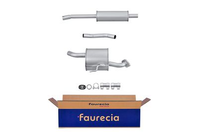 Средний глушитель выхлопных газов Faurecia FS18023 для DAIHATSU CUORE