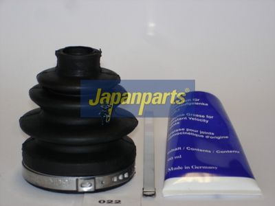 JAPANPARTS Gofruotoji membrana, kardaninis velenas